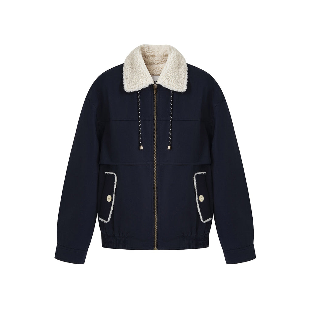 fano_Patchwork_Cozy_Relaxed_Loose_Fit_Commuter_Navy_Zipper_Long_Sleeve_Puffer_Jackets_MISSTT