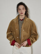 Lofi choose Pure Cotton Long Sleeve Loose Fit Contrast Plaid Button Down Women Shirts