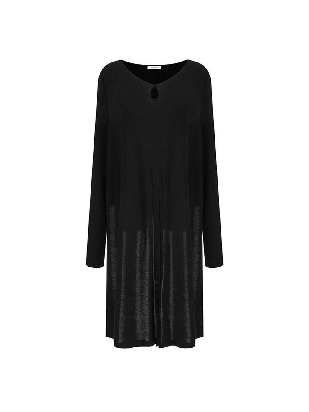 unspoken Soft Stretch Slim Fit Minimal Commuter Knit Pullover For Women Black Sweaters