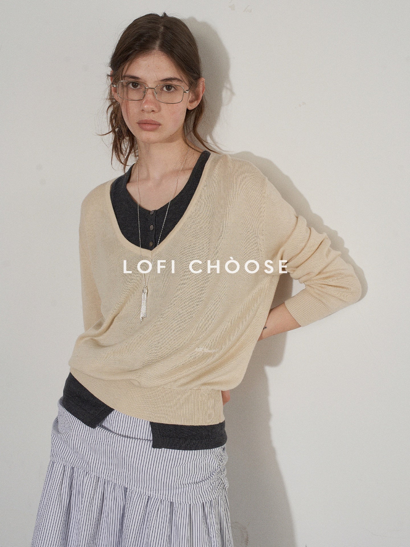 Lofi_choose_Silk_Blend_V-neck_Oversized_Pullover_Simple_Women_Solid_Knit_Sweaters_MISSTT