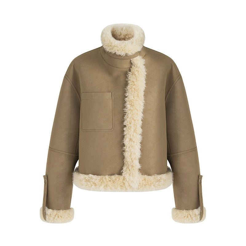 unspoken_Faux_Fur_Pocketed_Loose_Fit_Barn_Style_Brown_Women_Cropped_Jackets_MISSTT
