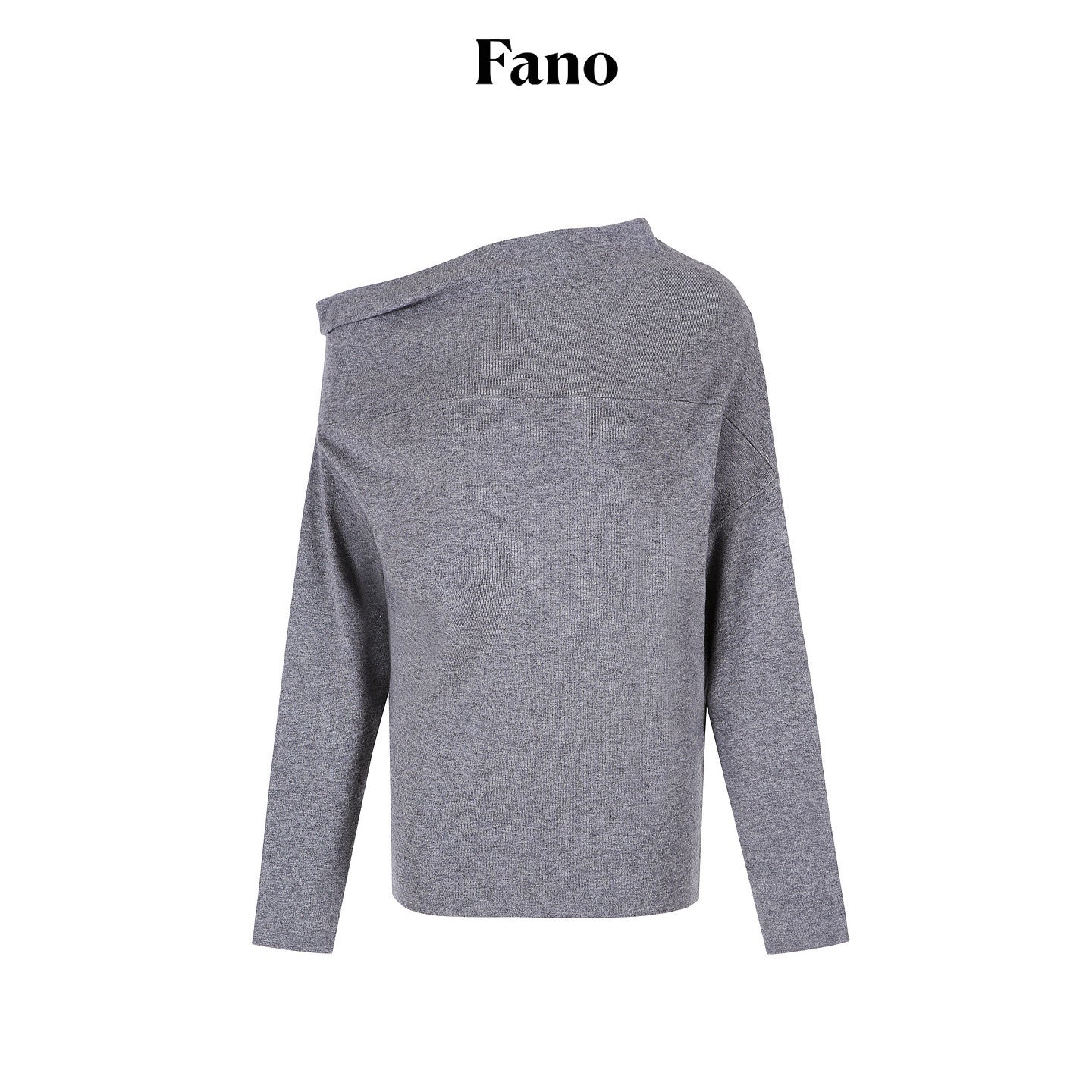 fano_Minimalist_Office_Regular_Asymmetric_Neck_Batwing_Sleeve_Women_Nylon_Sweaters_MISSTT