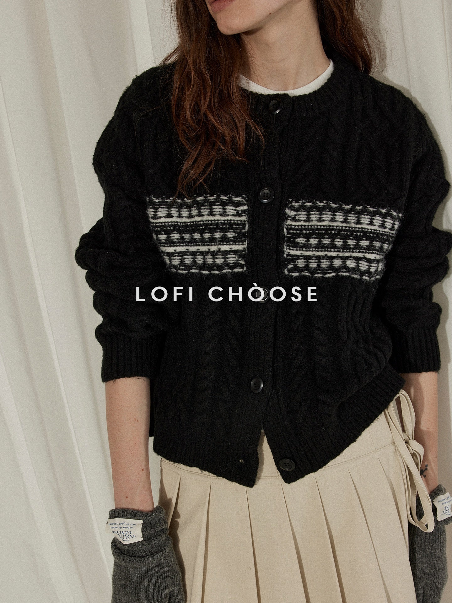 Lofi_choose_Soft_Wool_Blend_Minimalist_Buttoned_Round_Neck_Long_Sleeve_Women_Black_Cardigans_MISSTT