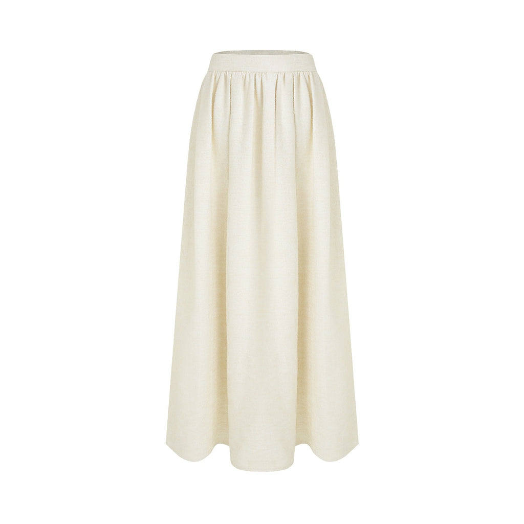 unspoken Cropped V-neck Blazer Tailored Slim High Waist Cotton Office Top & Skirt Sets
