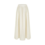 unspoken Cropped V-neck Blazer Tailored Slim High Waist Cotton Office Top & Skirt Sets