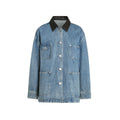fano_Patchwork_Washed_Blue_Loose_Fit_Casual_Cotton_Women_Button_Front_Denim_Jackets_MISSTT