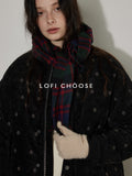 Lofi choose Thick Warm Vintage Loose Floral Womens 90Pc White Duck Down Jackets