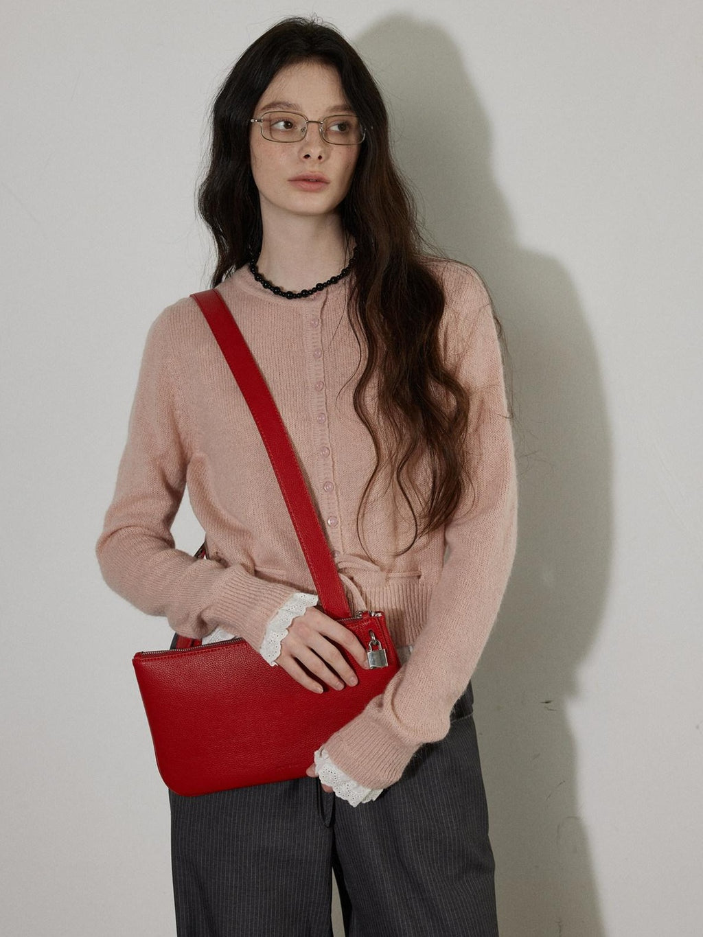 Lofi choose Cozy Button Front Relaxed Fit Workwear Women Knit Long Sleeve Cardigans