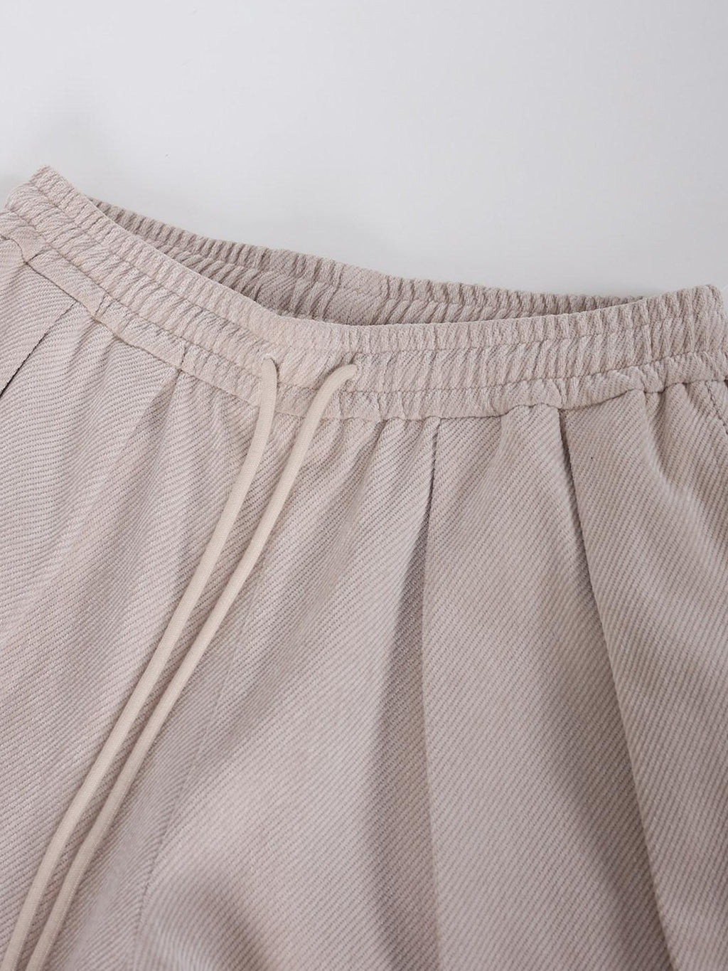 audreyyang Comfort Stretch Polyester Casual Elastic Pull On Women Wide Leg Pants