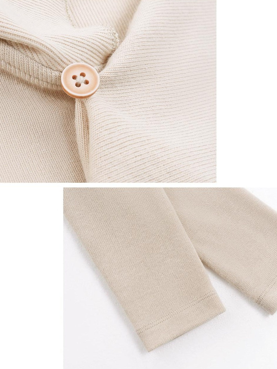 someonesometimes Soft Stretch Knit Slim Fit Casual V-neck Women Sand Long Sleeve T-Shirts