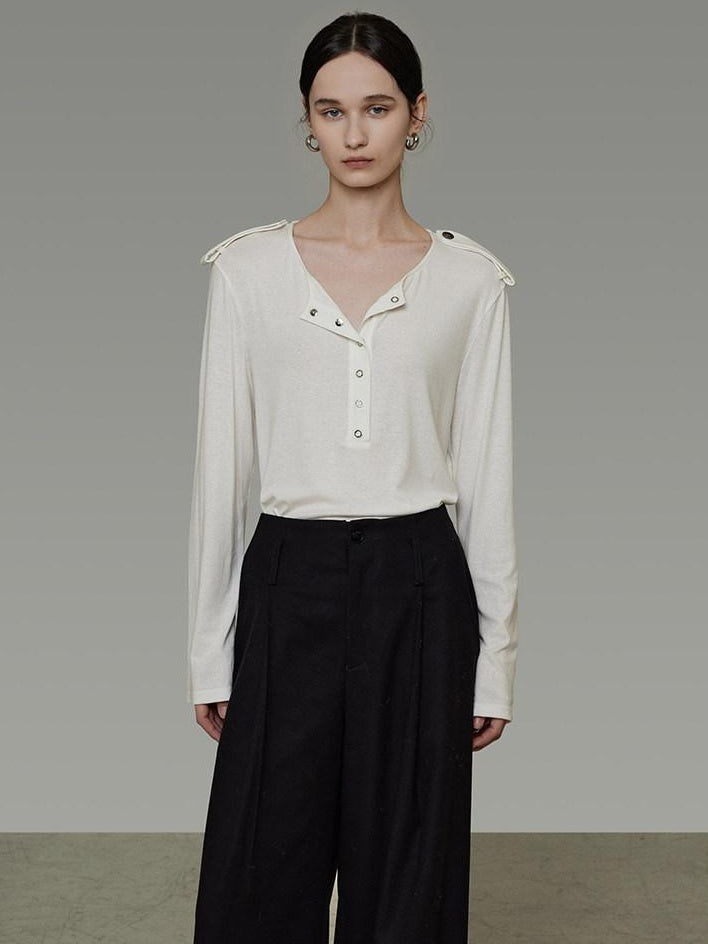 unspoken Breathable Skin Friendly Minimal Slim Fit Button Women Office Knitwear Cardigans