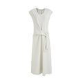 unspoken_Cotton_Blend_Tie_Waist_Minimalist_Commuter_Short_Sleeve_U_Neck_Maxi_Dresses_MISSTT