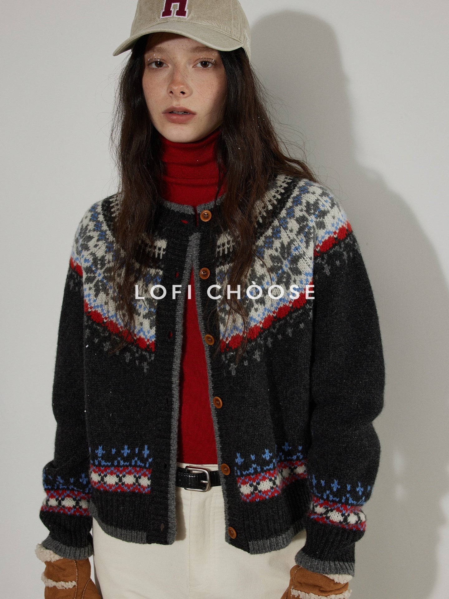 Lofi_choose_Lightweight_Geometric_Button_Round_Neck_Loose_Fit_Office_Women_Knit_Cardigans_MISSTT
