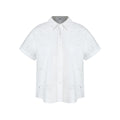 fano_Pure_Cotton_Uv_Korean_Office_Straight_Short_Sleeve_Crew_Neck_Button_Blouses_MISSTT