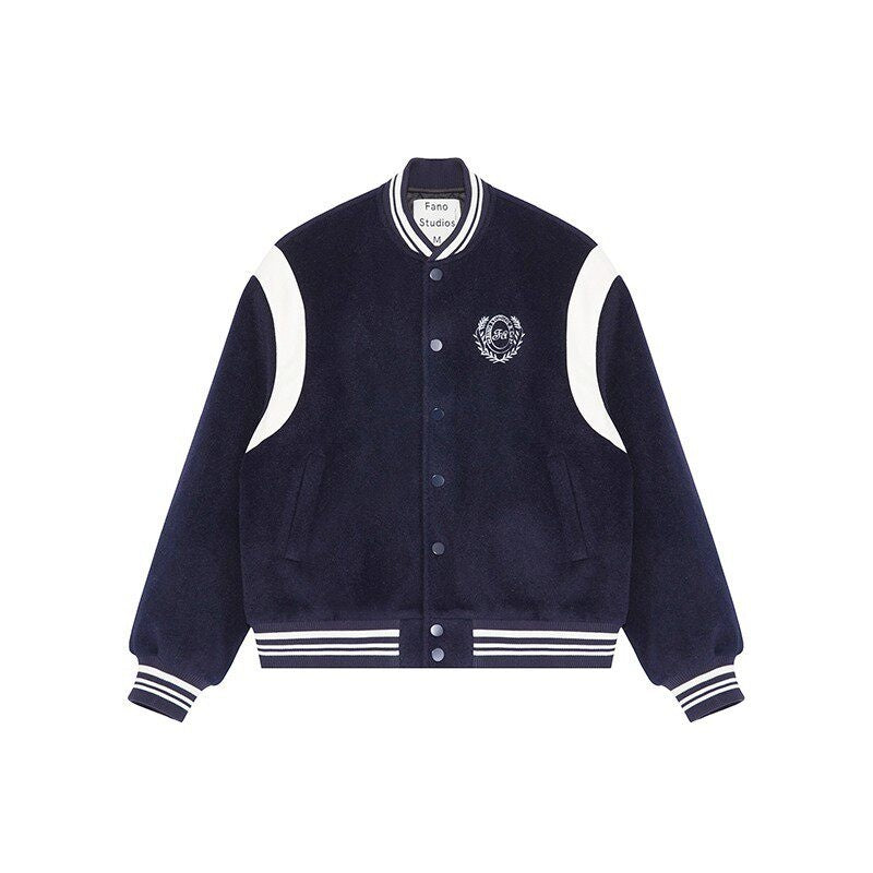 fano_Embroidered_Relaxed_Fit_Commuter_Colorblock_Crew_Neck_Women_Bomber_Jackets_MISSTT