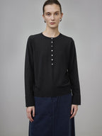unspoken Pure Wool Minimalist Loose Pullover Crew Neck Women Knit Cardigans