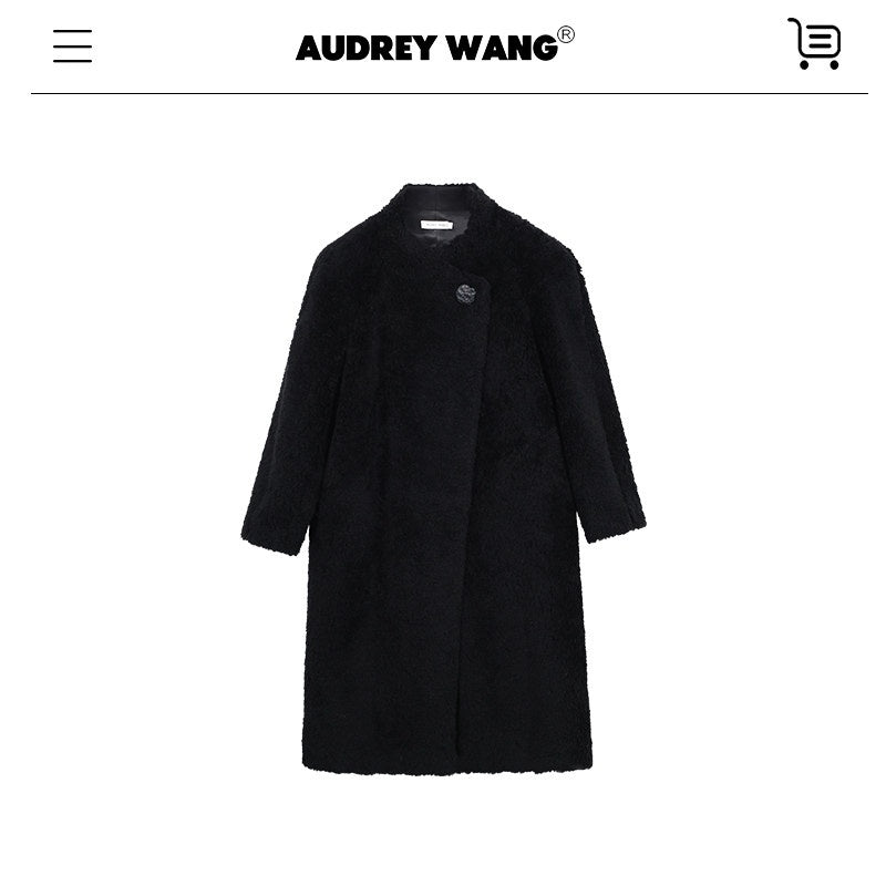 audreyyang_Warm_Thick_Midlength_Retro_Loose_Fit_Stand_Lamb_Collar_Women_Wool_Coats_MISSTT