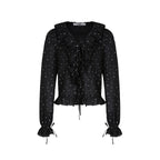 fano_Shape_Retaining_Lyocell_Korean_Slim_Fit_V-neck_Long_Sleeve_Polka_Dot_Blouses_MISSTT