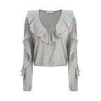 unspoken_Breathable_V-neck_Ruffle_Loose_Fit_Commuter_Workwear_Women_Blue_Pullover_Blouses_MISSTT