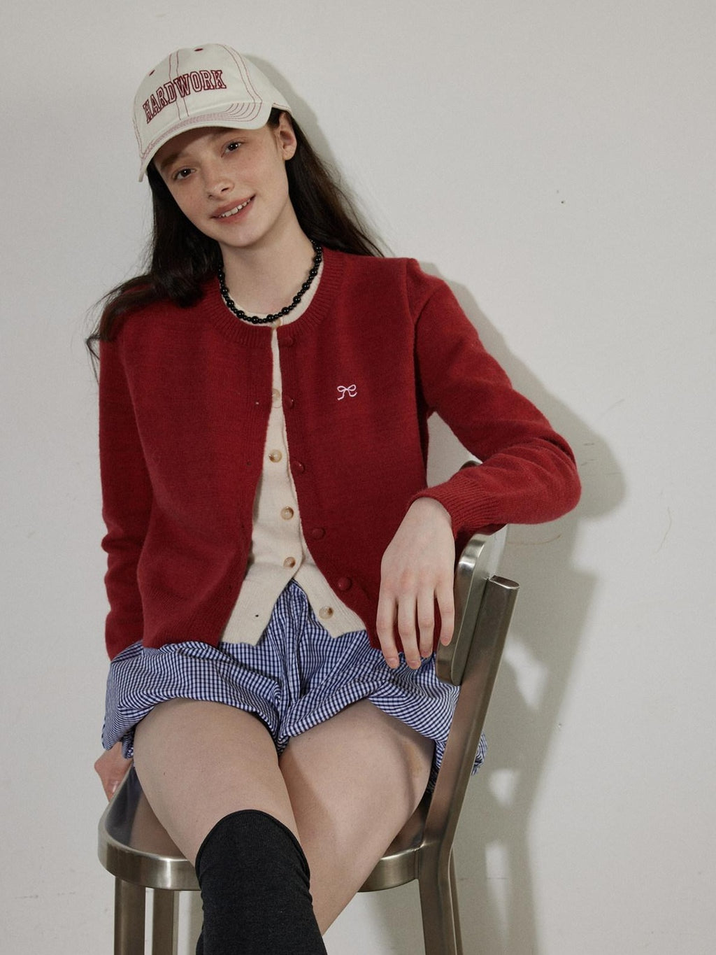 Lofi choose Cozy Lightweight Loose Fit Long Sleeve Office Women Knitwear Cardigans