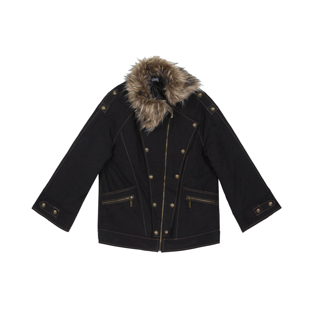 ARIADNAw_Lace_Up_Denim_Palace_Punk_Vintage_Women's_Long_Coats_1005910348260_MISSTT