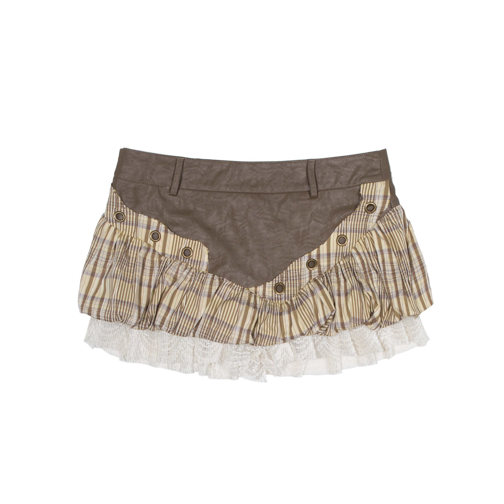 ARIADNAw_Low_Waist_Color_Block_Plaid_Bubble_Women's_Short_Trousers_925948935642_MISSTT