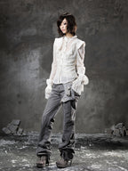 ARIADNAw Millennium Low Waist Straight Leg Multiway Women's Flare Pants