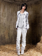 ARIADNAw Punk Gothic Court Style Slim Fit Women's Leather Jackets