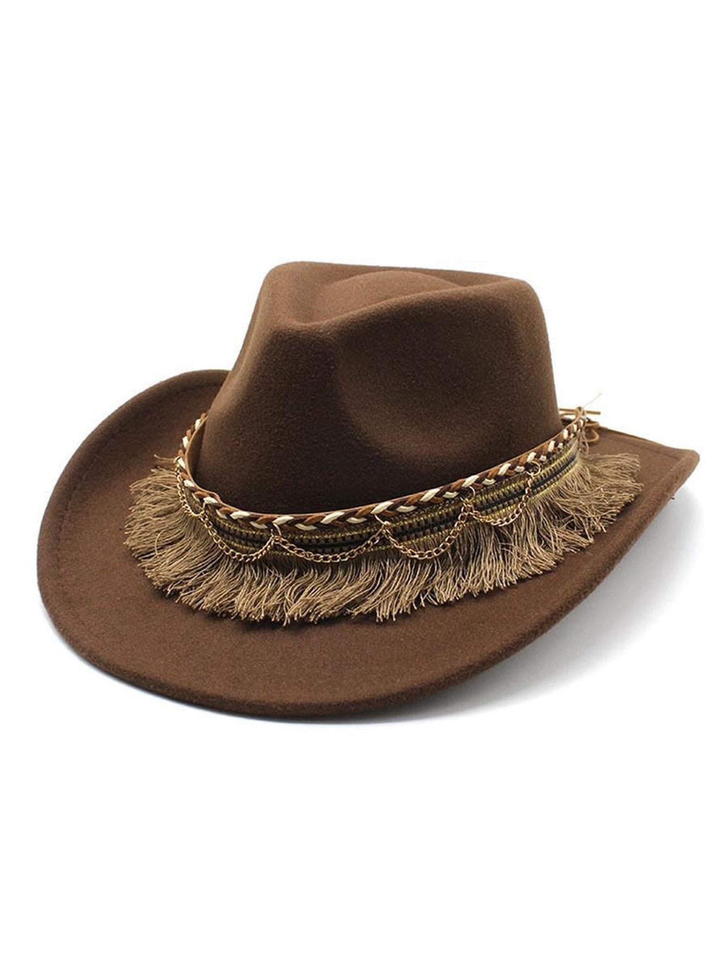 Arielink Distressed Denim Vintage Large Brim Women's Cotton Bucket Hats