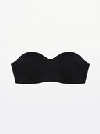 Arielink Leopard Print Lace Trim Strapless Wrap Halter Women's Accessories