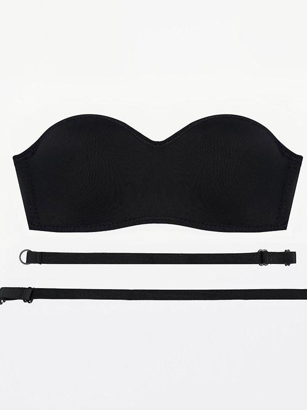 Arielink Leopard Print Lace Trim Strapless Wrap Halter Women's Accessories