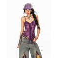 Arielink_Sheer_Floral_Print_Tie_Back_Cropped_Slim_Women's_Mesh_Camisoles_917170106006_MISSTT