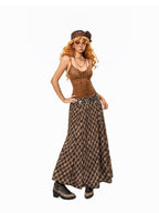 Arielink Vintage Lace V-neck Cinched Waist Slim Short Built In Pad Women's Camisoles