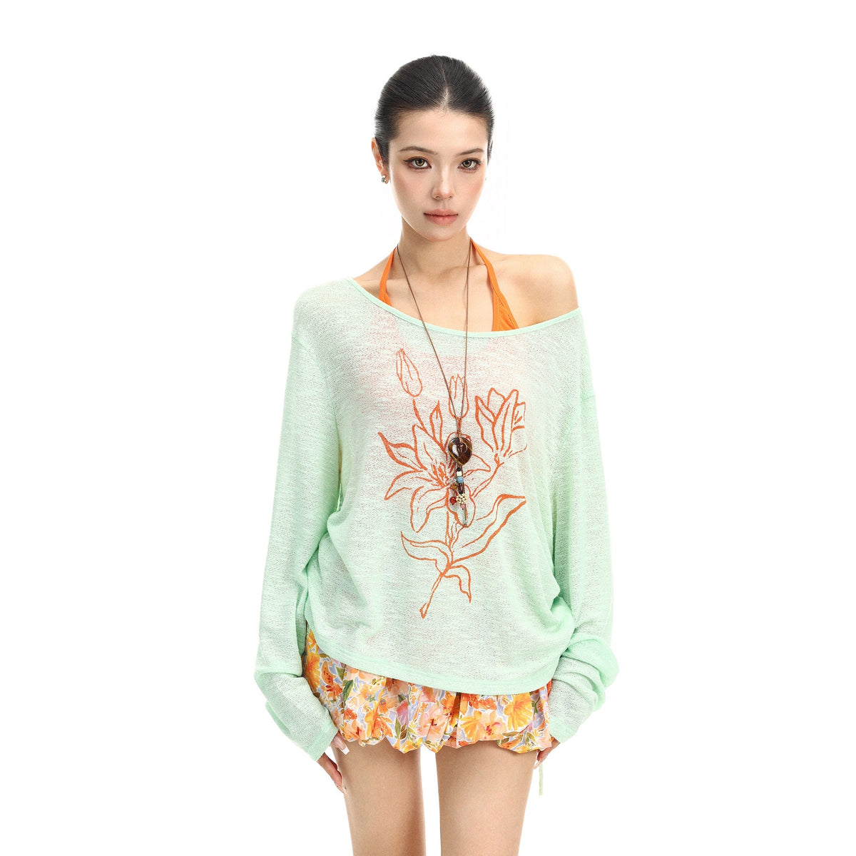 BIGGOLD_STUDIO_Floral_Print_Asymmetric_Neck_Loose_Fit_Women's_Long_Sleeve_T-shirts_1040918440153_MISSTT