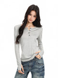 BIGGOLD_STUDIO_Solid_Half_Button_V-neck_Slim_Fit_Women's_Long_Sleeve_T-shirts_1077698230464_MISSTT