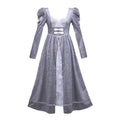 BLOOD_SUPPLY_Gothic_Embroidered_Velvet_Puff_Sleeve_V-neck_Women's_Casual_Maxi_Dresses_691734294784_MISSTT