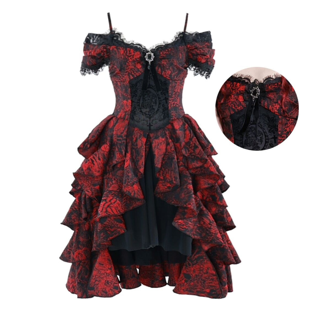 BLOOD_SUPPLY_Gothic_Jacquard_Ruffle_Off_Shoulder_Palace_Women's_Polyester_Slip_Midi_Dresses_675782055349_MISSTT