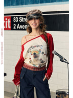 BeerBro_Snowflake_Texture_Off_Shoulder_Insert_Sleeve_Graphic_Women's_Cotton_Long_Sleeve_T-shirts_950922124028_MISSTT