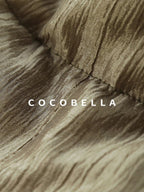 COCOBELLA 90 Percent Duck Down Lyocell Office Regular Fit Avocado Green Down Jackets