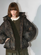 COCOBELLA 90 Percent White Duck Down 150G Commuter Ol Fit Moss Green Short Down Jackets