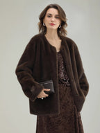 COCOBELLA_All_Over_Faux_Fur_Short_Straight_Fit_Office_Women_Coffee_Brown_Jackets_MISSTT