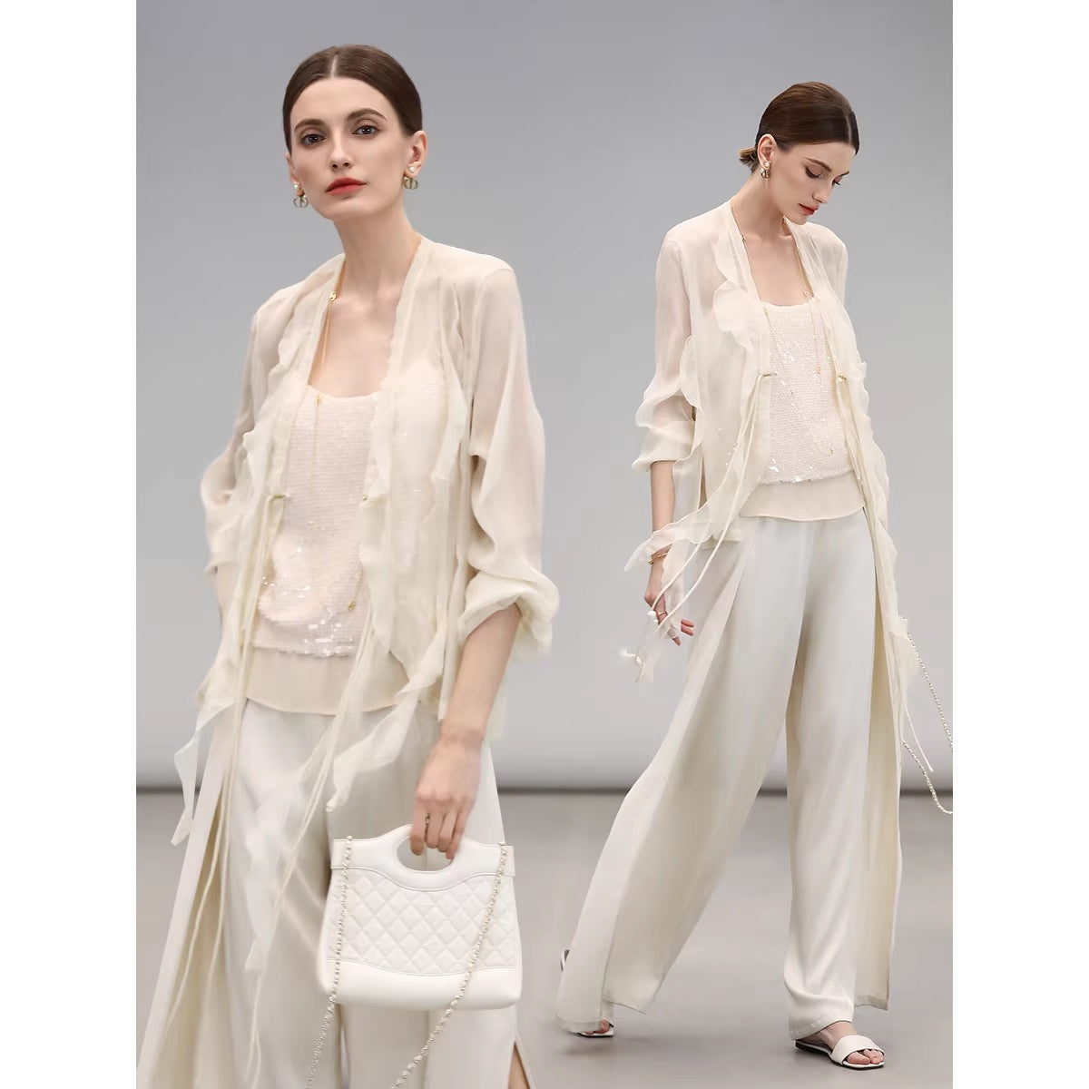 COCOBELLA_Chiffon_Ruffle_Slim_Fit_Long_Sleeve_Ladylike_Commuter_Cardigan_Women_Shirts_MISSTT