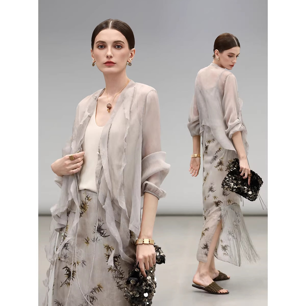 COCOBELLA_Chiffon_Ruffle_Slim_Fit_Long_Sleeve_Ladylike_Commuter_Cardigan_Women_Shirts_MISSTT