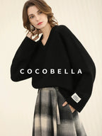 COCOBELLA Classic British Aline Mid Waist Office Commute Casual Womens Skirts