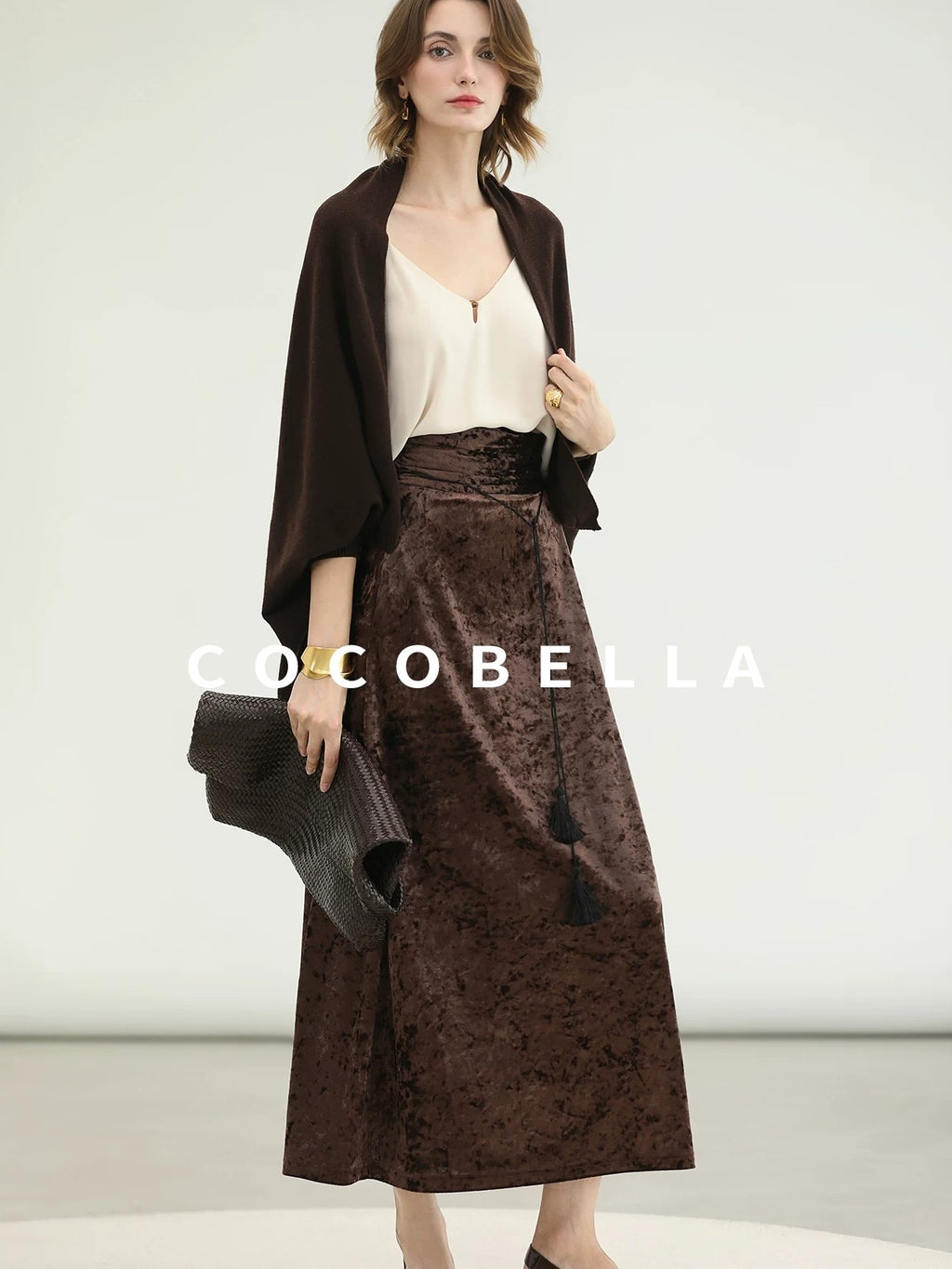 COCOBELLA Cozy Thermal Open Front Relaxed Fit Commuter Knit Women Cardigan Sweater