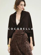 COCOBELLA Cozy Thermal Open Front Relaxed Fit Commuter Knit Women Cardigan Sweater