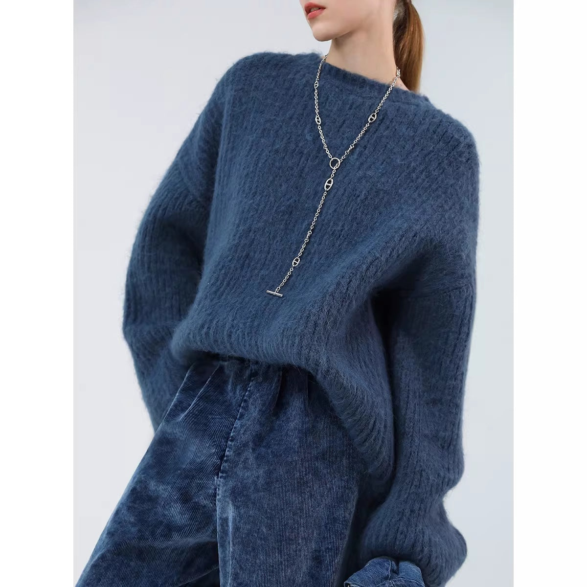 COCOBELLA_Cozy_Thick_Acrylic_Blend_Vintage_Knit_Roll_Edge_Loose_Waist_City_Commute_Dresses_MISSTT