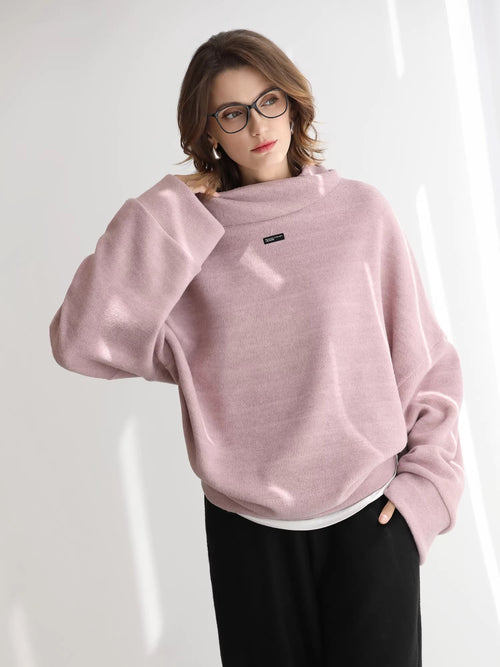 COCOBELLA_Cozy_Thick_Oversized_Turtleneck_Drop_Shoulder_Street_Casual_Pullover_Sweater_MISSTT