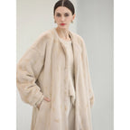 COCOBELLA_Elegant_Light_Gold_Faux_Fur_Long_Straight_Lantern_Sleeves_Women_Coats_MISSTT