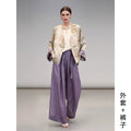 COCOBELLA_Embroidered_Cardigan_And_Wide_Leg_Pants_Women_Casual_Chinese_Style_Set_MISSTT